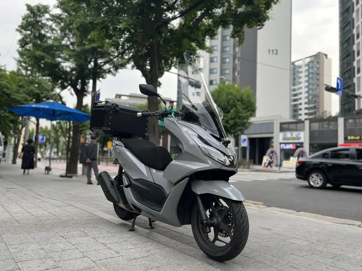 PCX125 회색 민무늬 데칼  판매합니다.